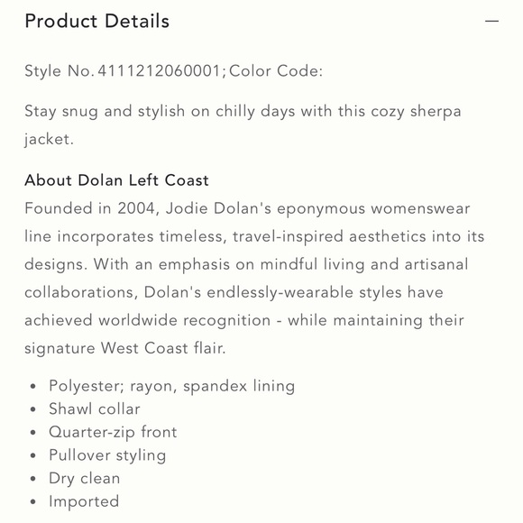 Anthropologie Dolan Left Coast Sherpa Quarter-Zip Pullover - Picture 5 of 10